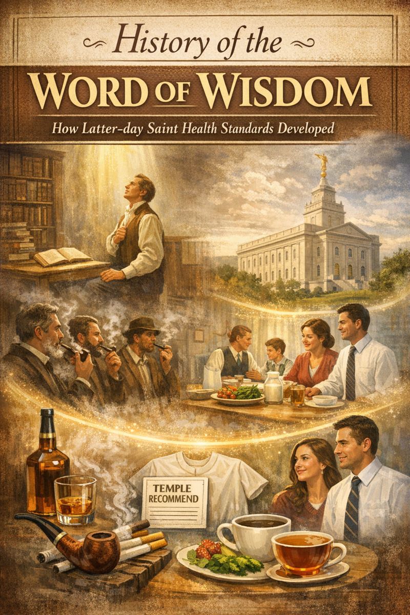 History of the Word of Wisdom: the 1833 Kirtland revelation received by Joseph Smith and early Church leaders.