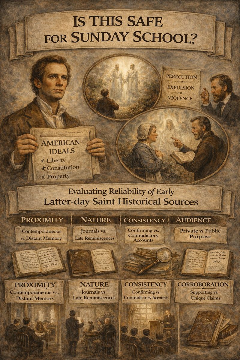 Sunday School: Evaluating early Latter-day Saint history