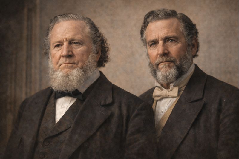 Brigham Young and John Taylor portrait