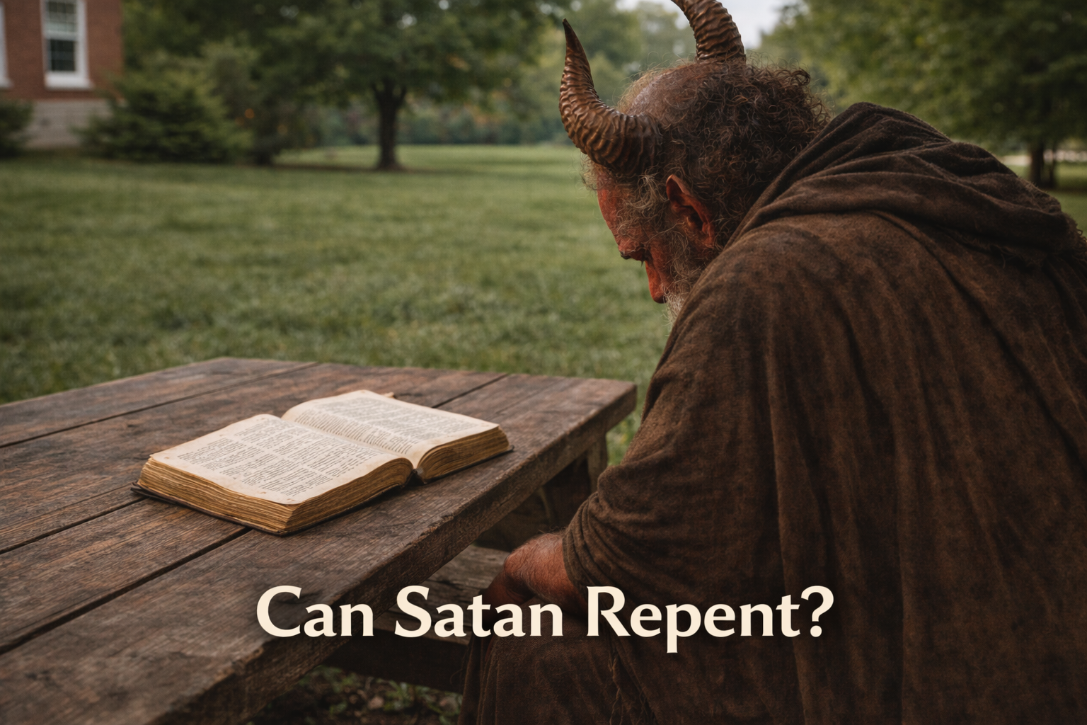 Can satan repent
