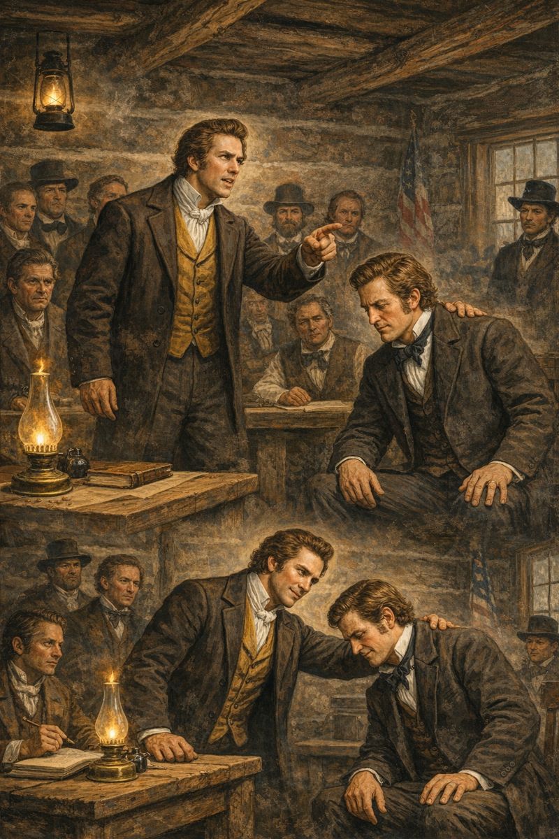 Joseph Smith rebukes Brigham Young publicly