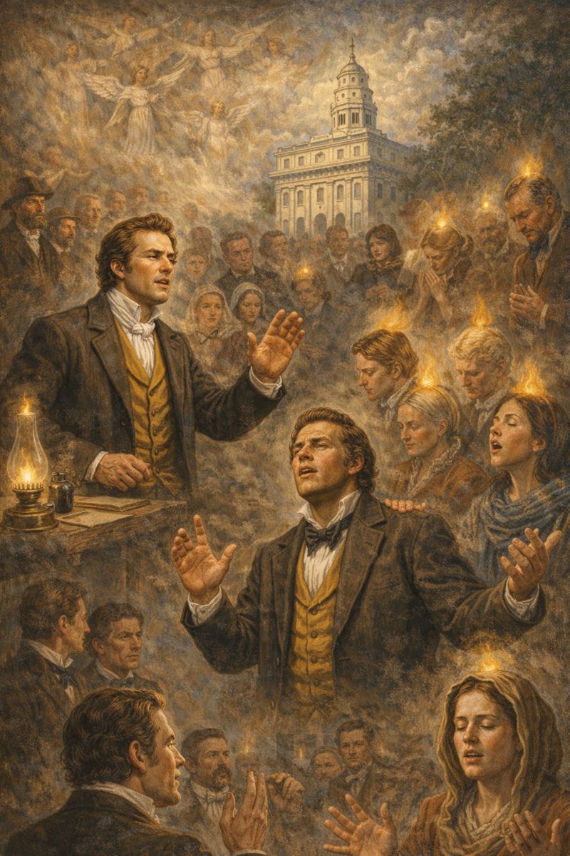 Early Latter-day Saints speaking in tongues
