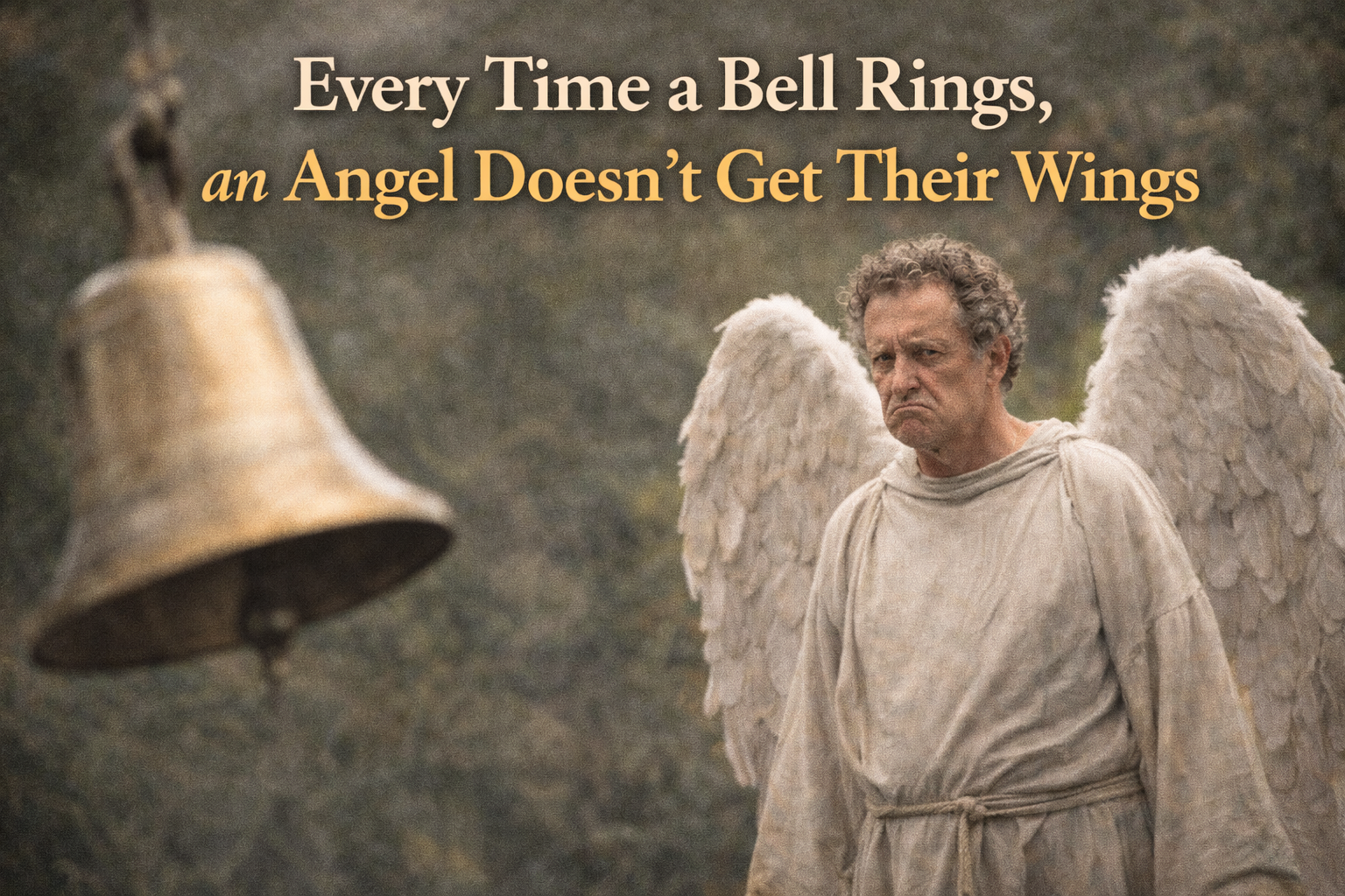 Every Time a Bell Rings, an Angel Doesn’t Get Their...