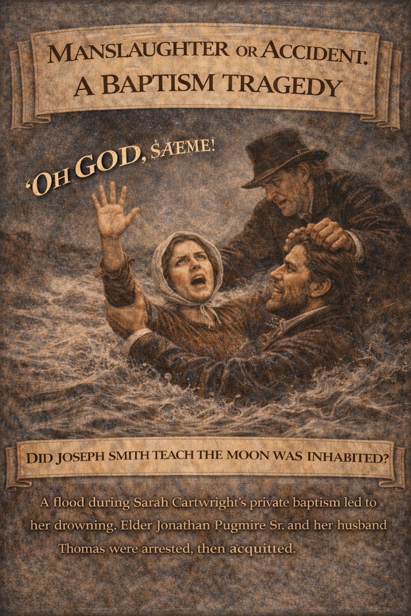 Baptism tragedy in the floodwaters