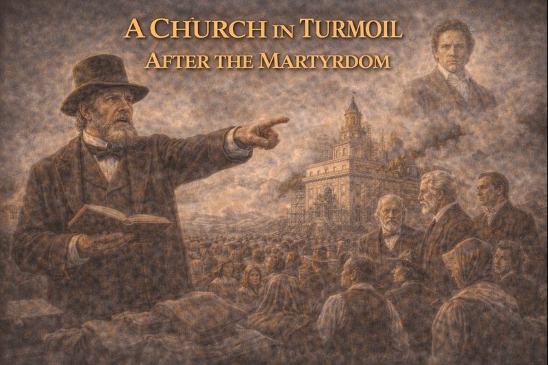 The church in turmoil: Nauvoo, 1844 After the Martyrdom