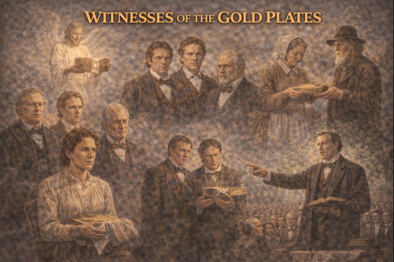 Witnesses of the gold plates