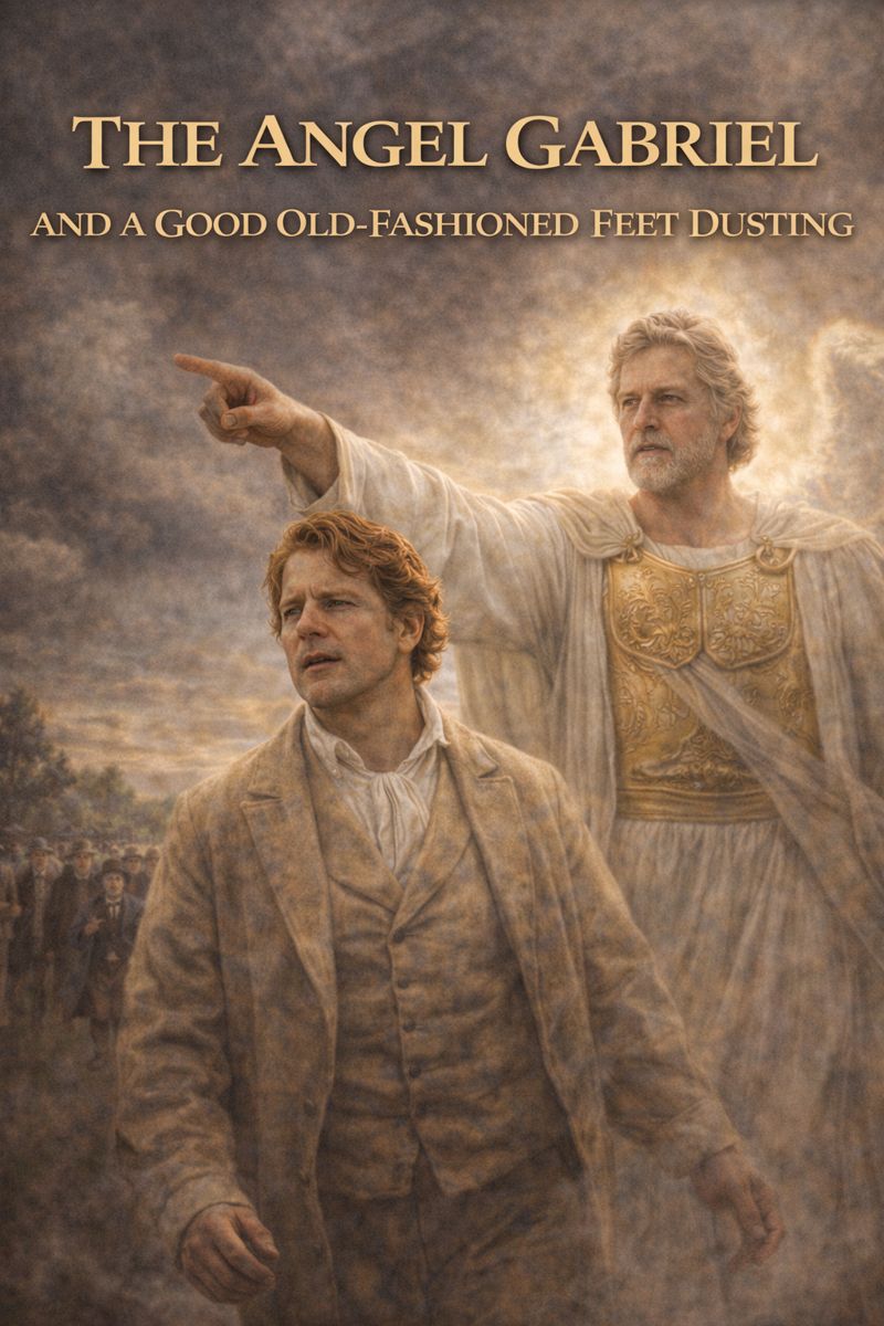 The angel Gabriel and Joseph Smith