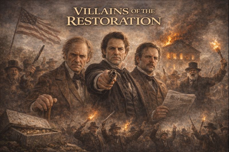 Top Villains of the Restoration: Political Opposition, Cumorah Accounts, and Early Sacrame